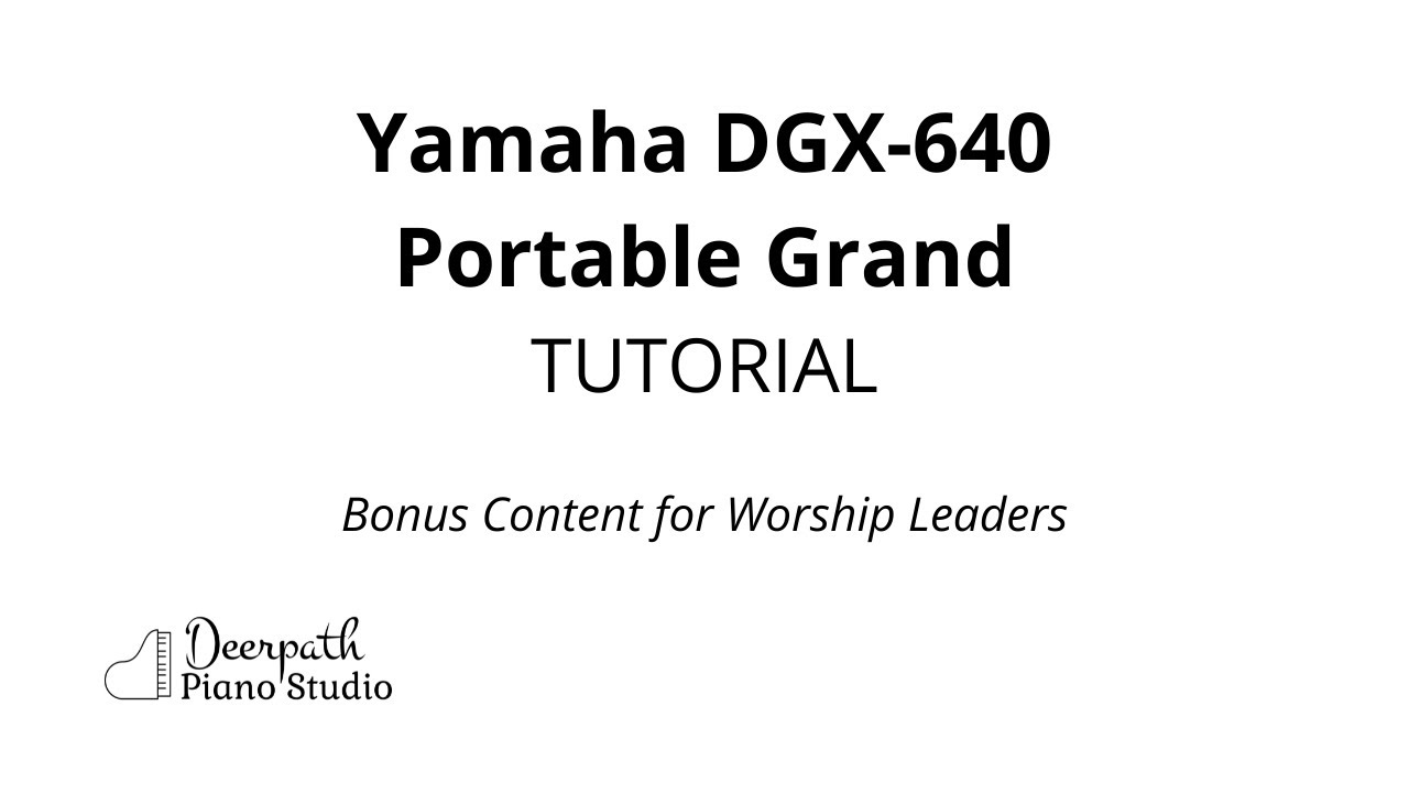 Yamaha DGX-640 