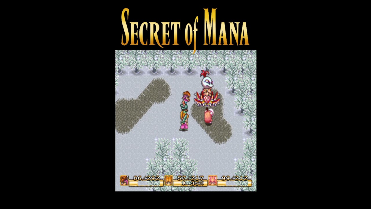 secret of mana SNES gameplay HD [boss]