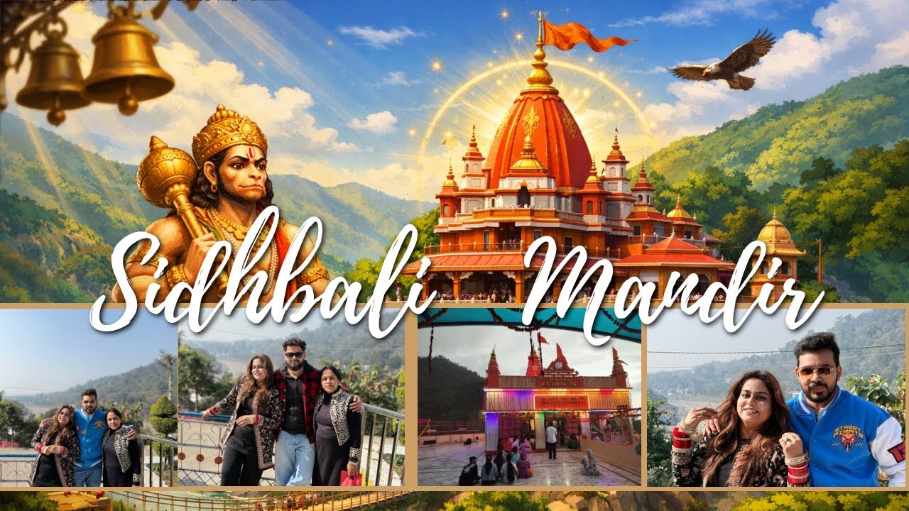 Jai Bajrang Bali 🙏 | Sidhbali Mandir Rishikesh | Full Darshan & Positive Vibes ✨