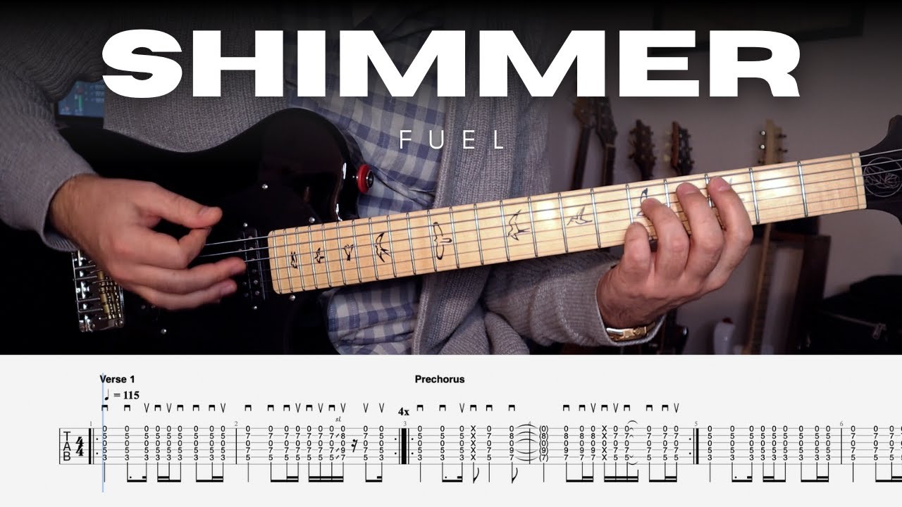 Fuel - Shimmer Guitar Cover w/ Tab