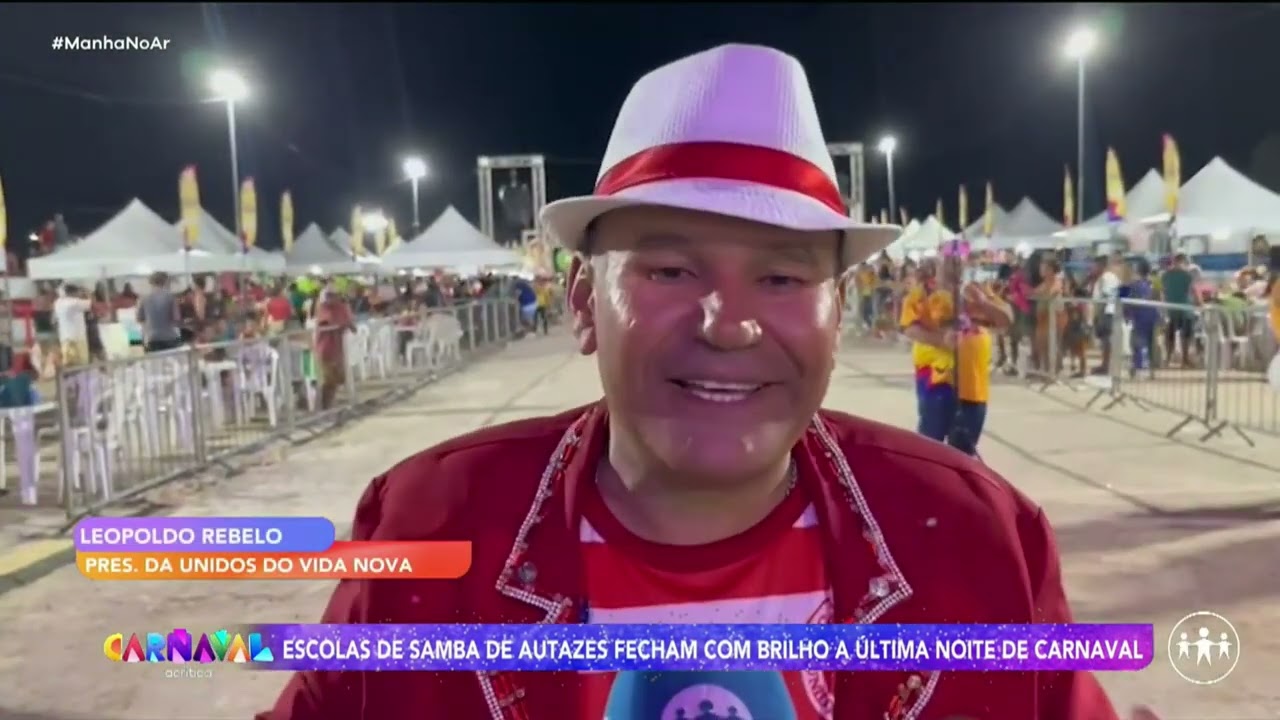 Escolas de Samba encerram o CarnaAutazes 2026 no município de Autazes 