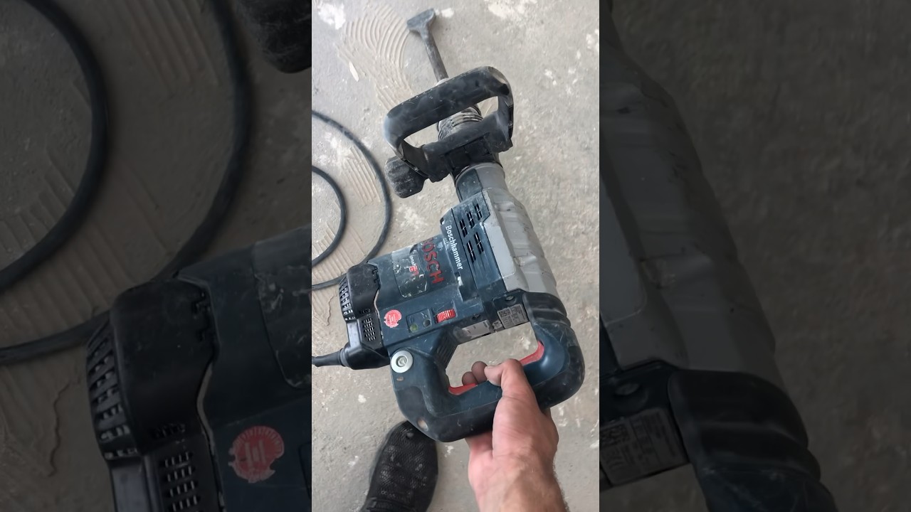 Bosch GSH 7 VC Hammer with SDS Max after 8 years old*it&rsquo;s still working*