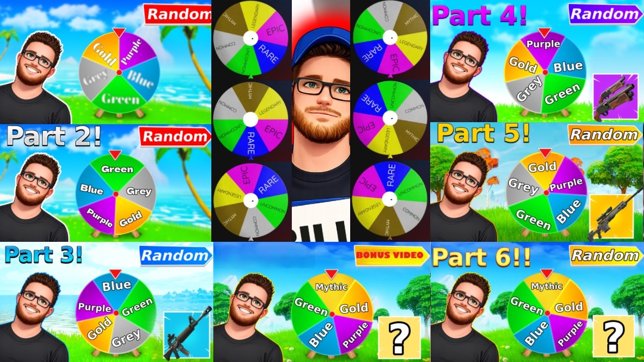 I Let a Wheel Decide My Fortnite Games… It Got Out of Control