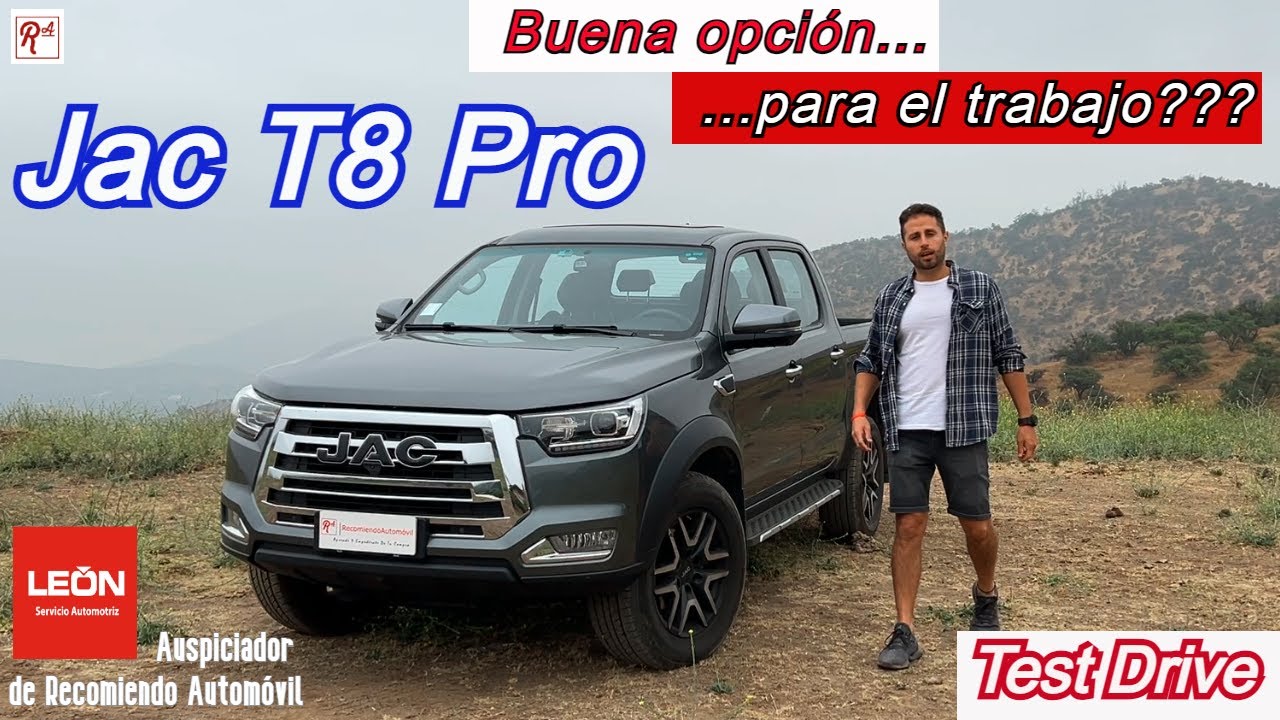 JAC T8 PRO 4X4 ❗❗... Más confort  para el trabajo a precios competitivos (precios en descripción)💲💲