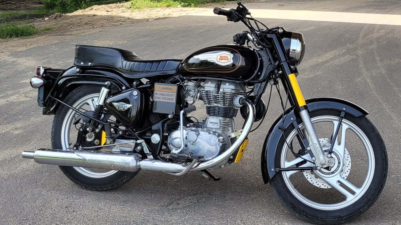 Trying Stock  Silencer With C Bend PIPE       &  Short  Bottle Mini punjab
