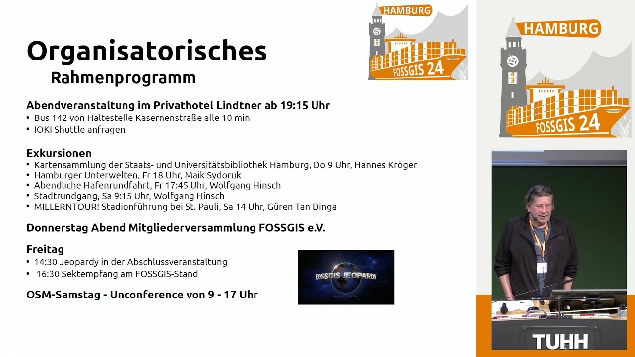 FOSSGIS 2024 Eröffnung