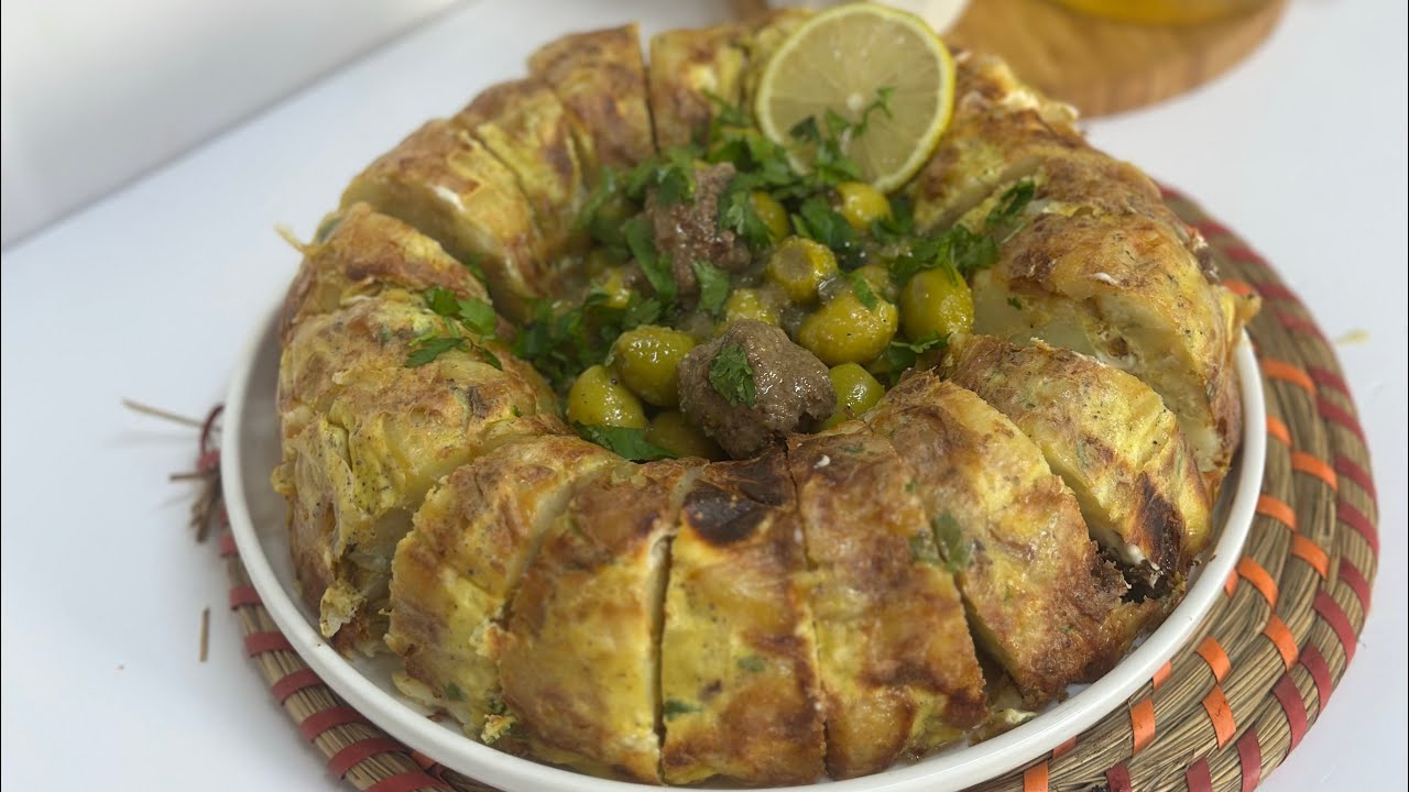 وصفات رمضان 2026 موسكوتشو مالح  (طبق عائلي) بزاف بنين و سهل تحضير 