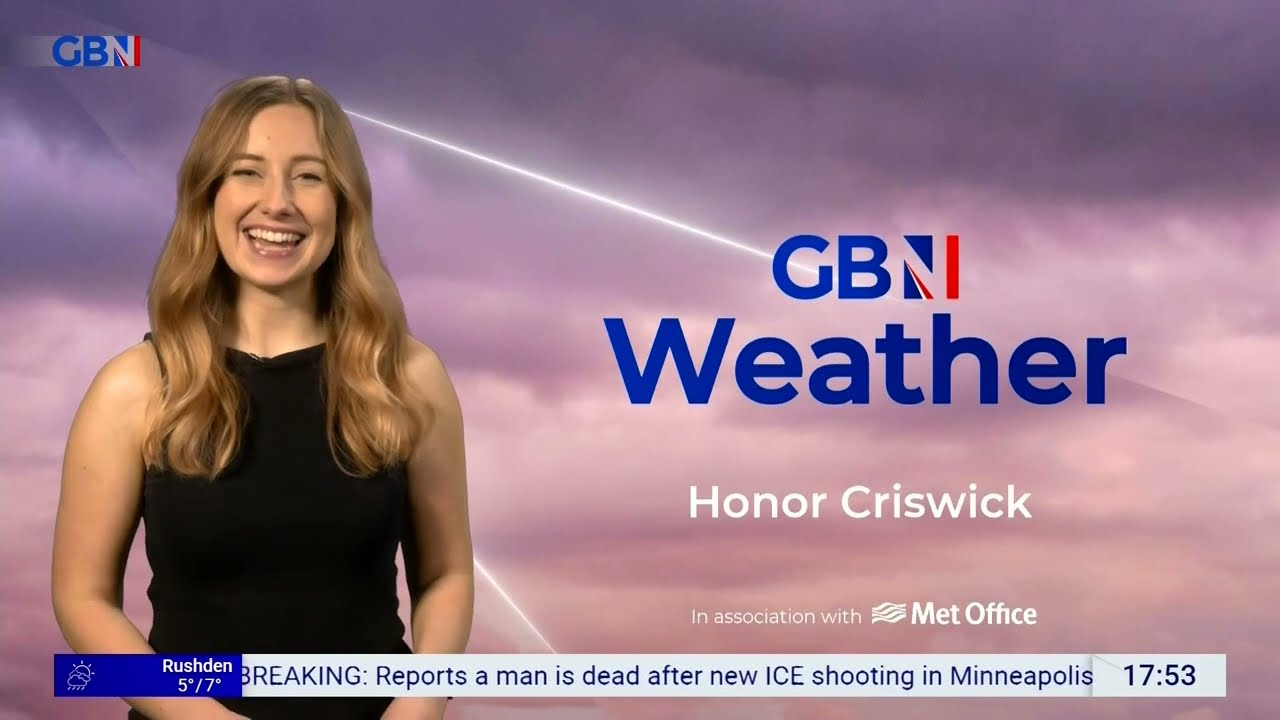 Honor Criswick - GB News Weather 24Jan2026