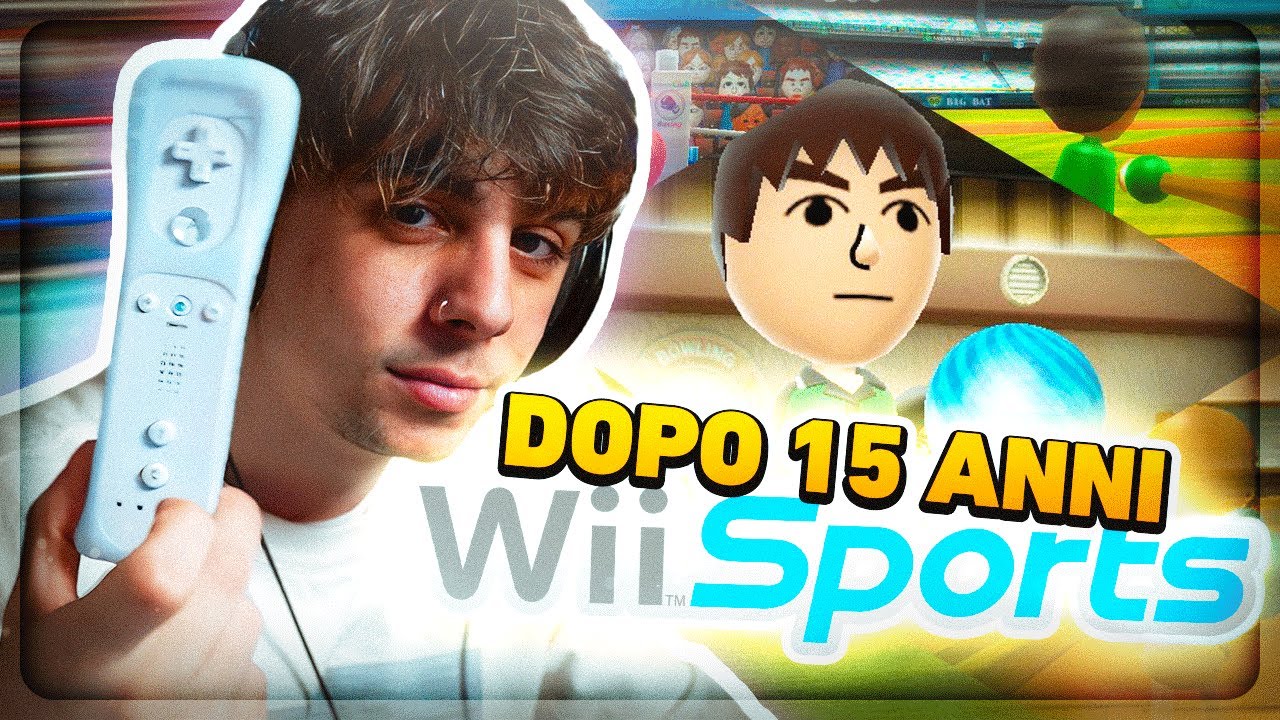 HO RIGIOCATO A WII SPORTS DOPO 15 ANNI!!!