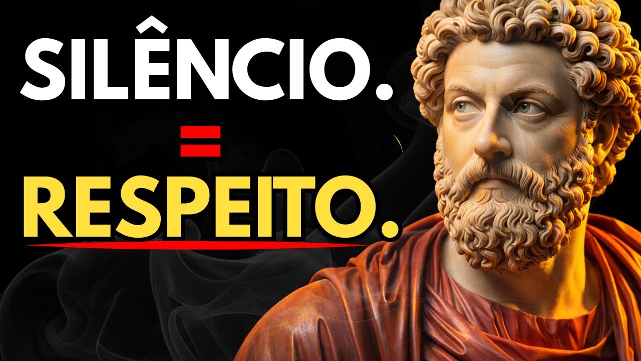 O SILÊNCIO que Faz Eles Te Respeitarem (sem esforço)|Estoicismo