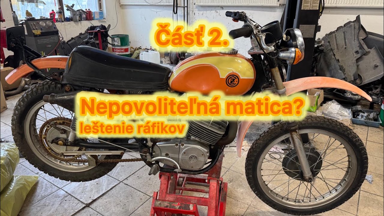 ČZ 250 Enduro 988.2 Časť 2.