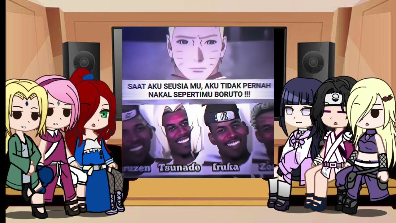 Girl In Naruto React To Naruto And Boruto