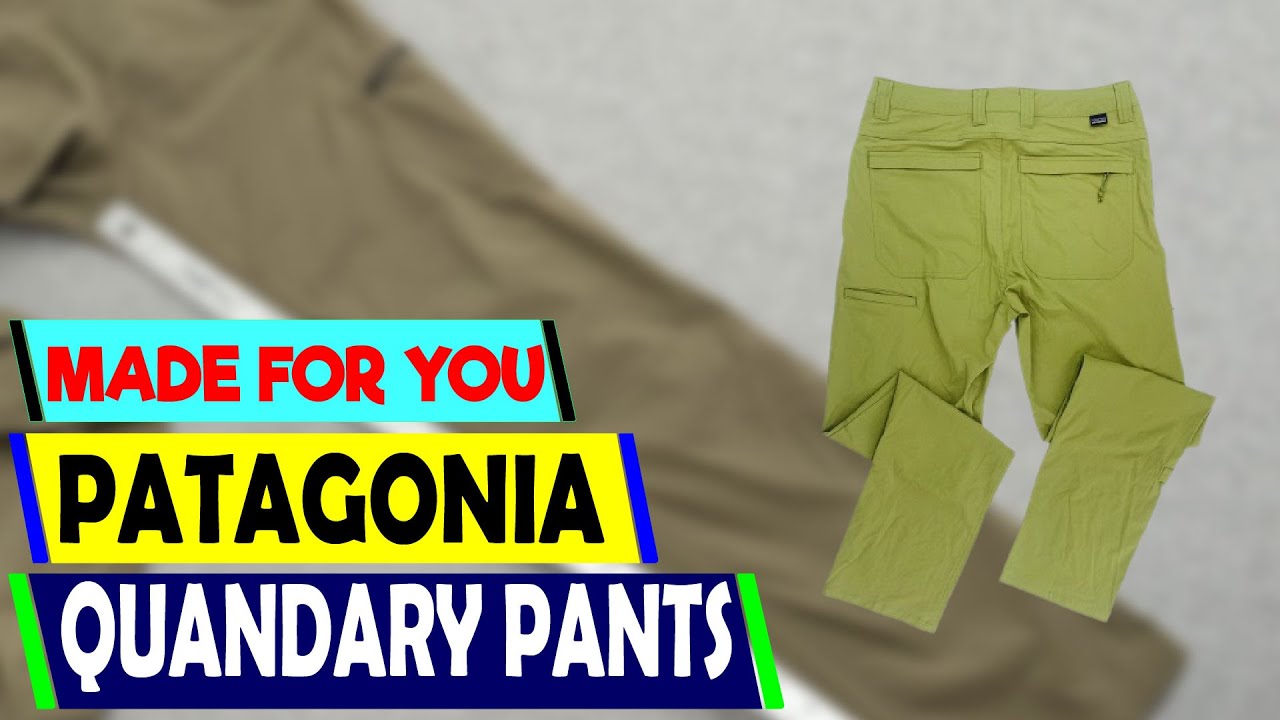 Patagonia Quandary Pants Review: The ULTIMATE Hiking & Bushcraft Pant?