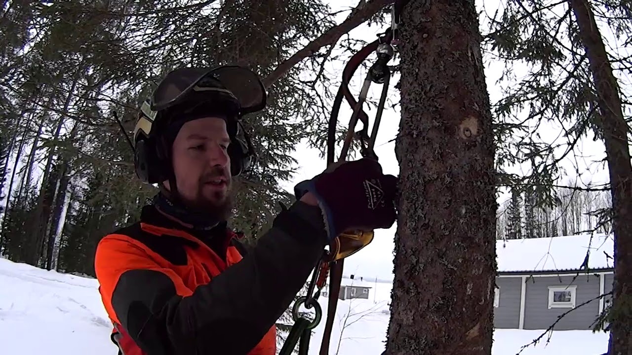 Metsolan Mets&auml;koulu 139 - Miten kiipeilyvarusteita k&auml;ytet&auml;&auml;n