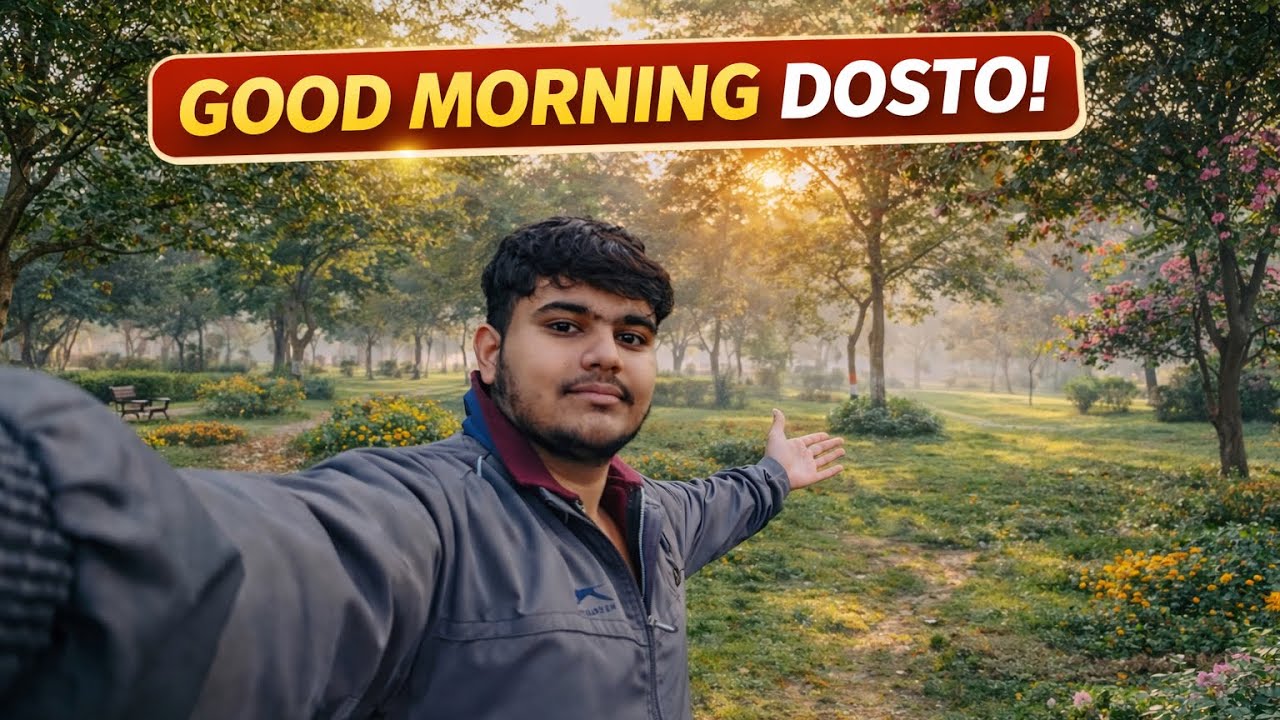 Good Morning Dosto 🌿 | Fresh Nature Vibes || @Mrsamitvlogs21 