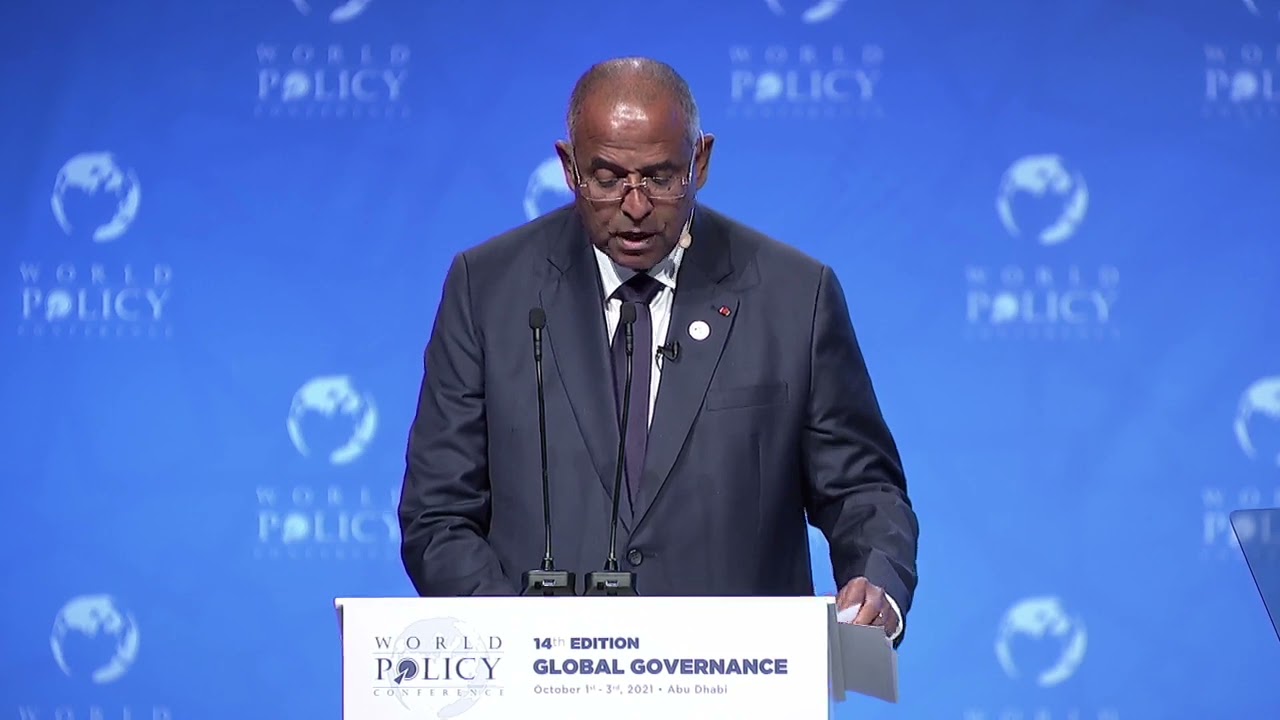 01 octobre 2021 - Discours Patrick Achi - World Policy Conf&eacute;rence