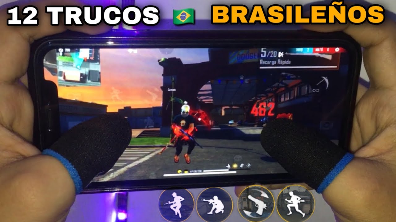 12 TRUCOS BRASILEÑOS PARA LEVANTAR MIRA CON TODAS LAS ARMAS 🇧🇷