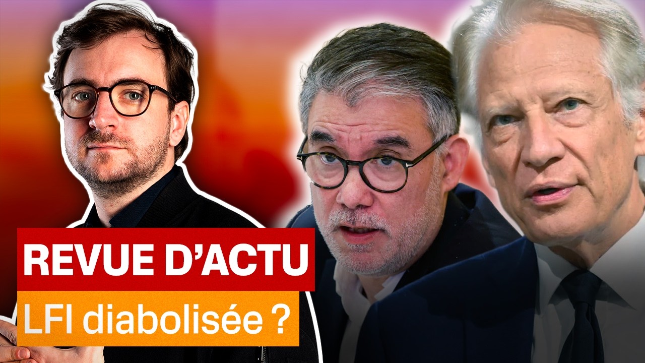 Villepin s'exprime, le PS est g&ecirc;n&eacute;, la droite diabolise - Live du 20/02/2026