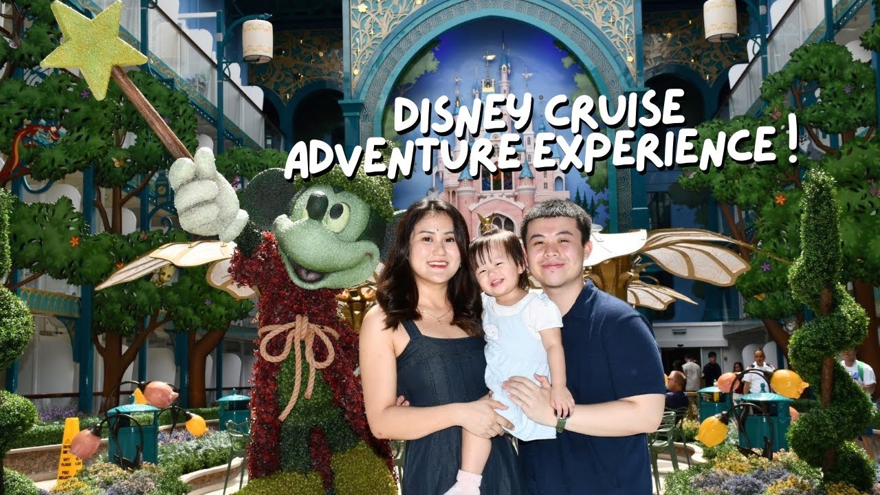 DISNEY CRUISE ADVENTURE Pre Sailing Experience in Singapore!