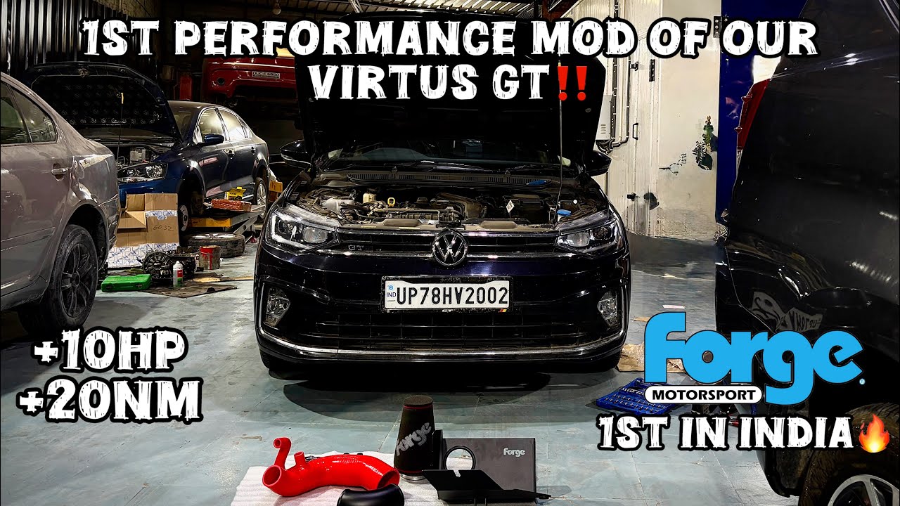 1ST PERFORMANCE MOD ON OUR VIRTUS GT‼️ 1ST IN INDIA☠️🚀