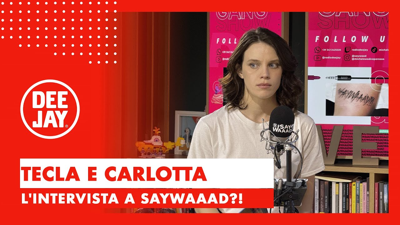 Tecla Insolia e Carlotta Gamba a Say Waaad con il film 