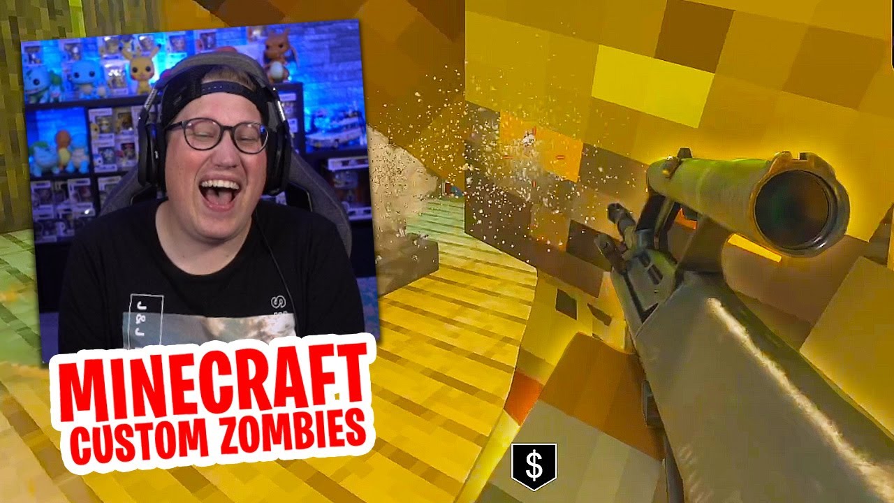MINECRAFT ZOMBIES IN CALL OF DUTY !!!