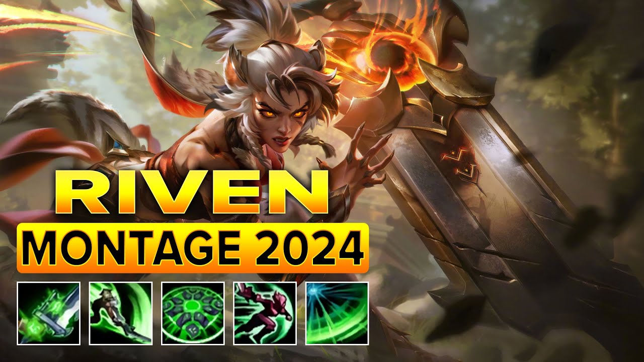 High Elo Riven Montage 2024 - Best Riven Plays Season 14
