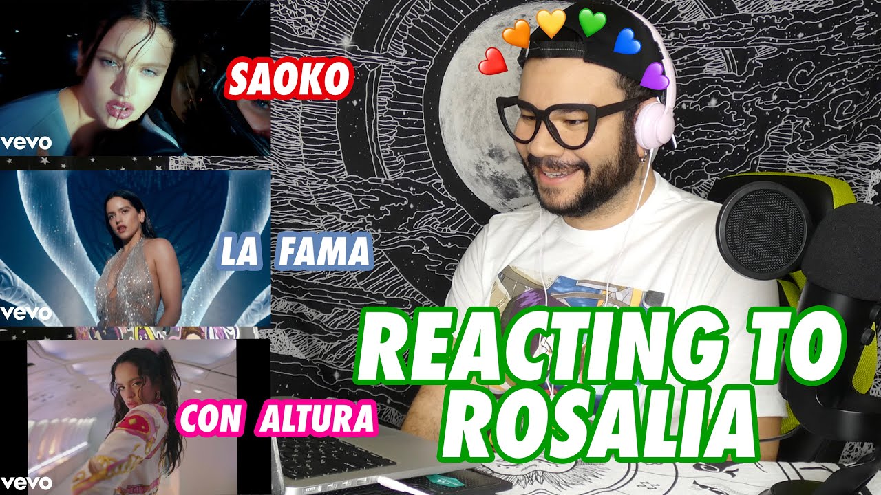 Reacting to Rosalia for the First Time! Saoko, La Fama & Con Altura!!