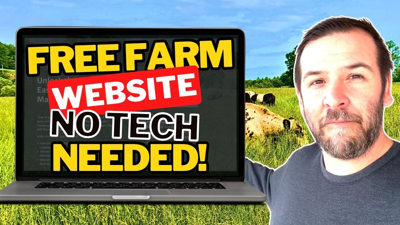 Create a Free Farm Website in Minutes &ndash; No Tech Skills Needed!