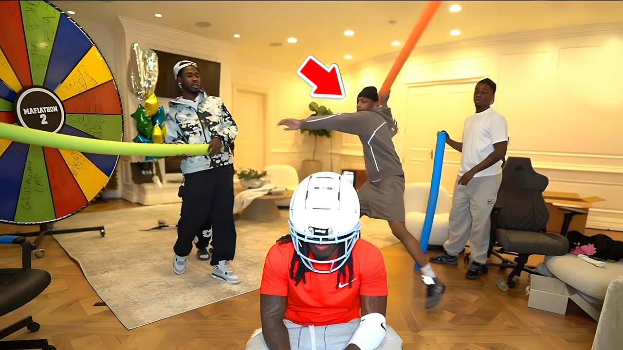 Tylil Plays EXTREME Hitting Challenge With Kai Cenat 😂!