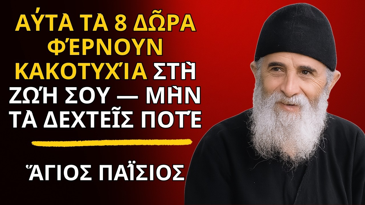 Αὐτὰ τὰ 8 δῶρα φέρνουν κακοτυχία στὴ ζωή σου — Μὴν τὰ δεχτεῖς ποτέ