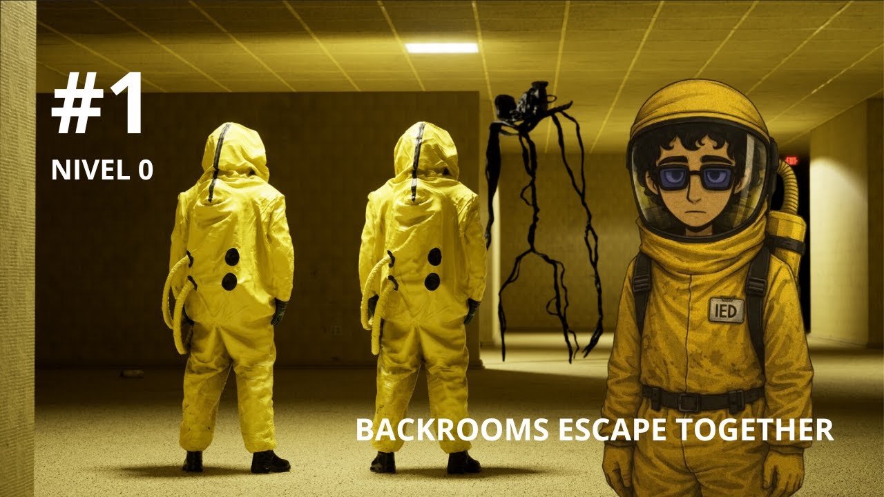 Backrooms Escape Together #1 - Nivel 0