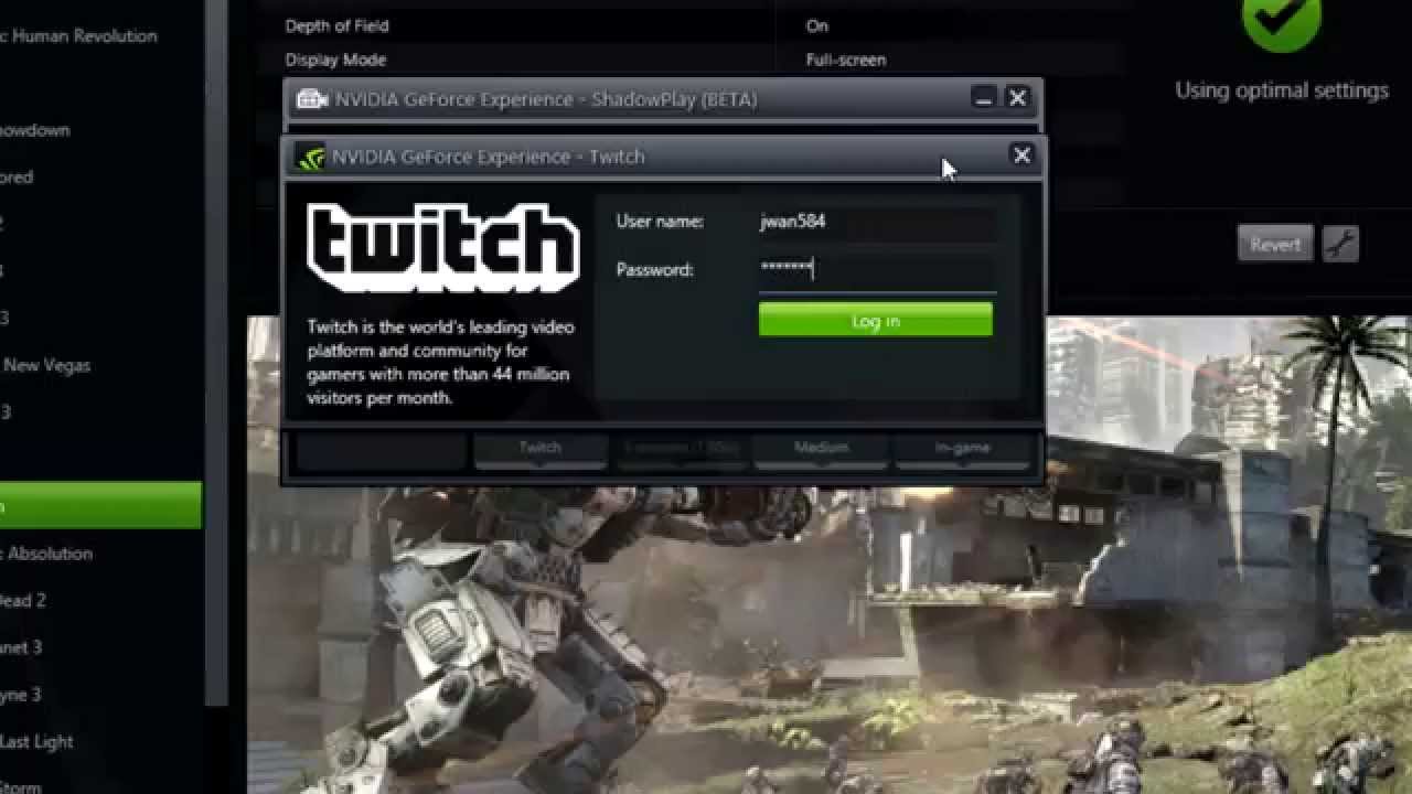 GeForce ShadowPlay - Share Every Win