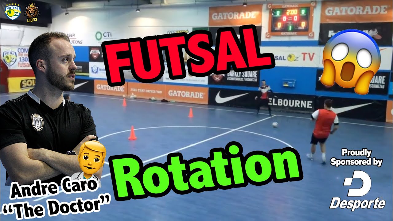 FUTSAL BASIC ROTATION | ROTASI FUTSAL | ROTAÇÃO DE FUTSAL