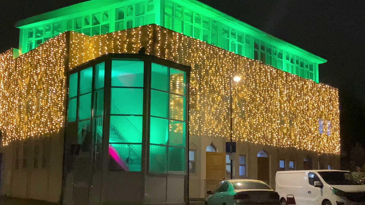Eid Milad-un-Nabi Lights at Walthamstow Darul uloom Qadria Jilania