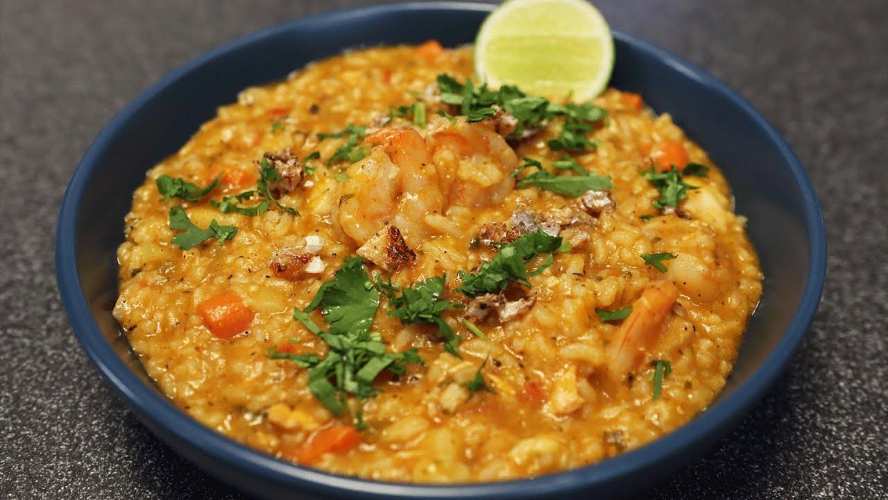 ASOPAO DE CAMARONES Y PESCADO | SHRIMP & FISH SOUP