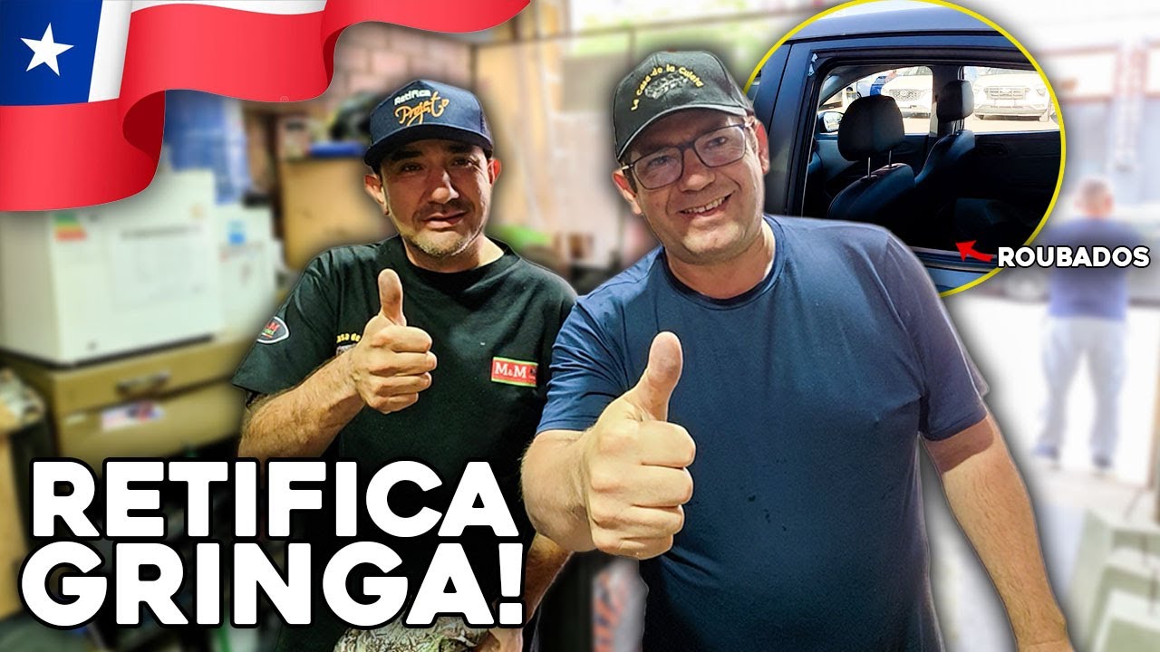 VISITAMOS UMA RETIFICA FORA DO BRASIL E FOMOS ROUBADOS!! 😭 VLOG DE FÉRIAS NO CHILE 🇨🇱
