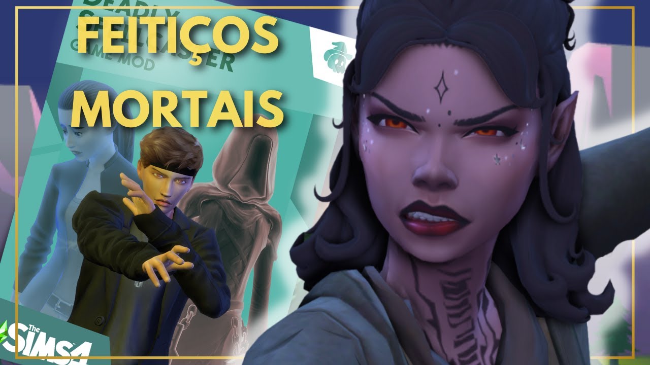 MOD FEITIÇOS MORTAIS 🧙🏻‍♀️ +15 Feitiços para os SIMS BRUXOS l Mod review l The sims 4 l AllGeekSims