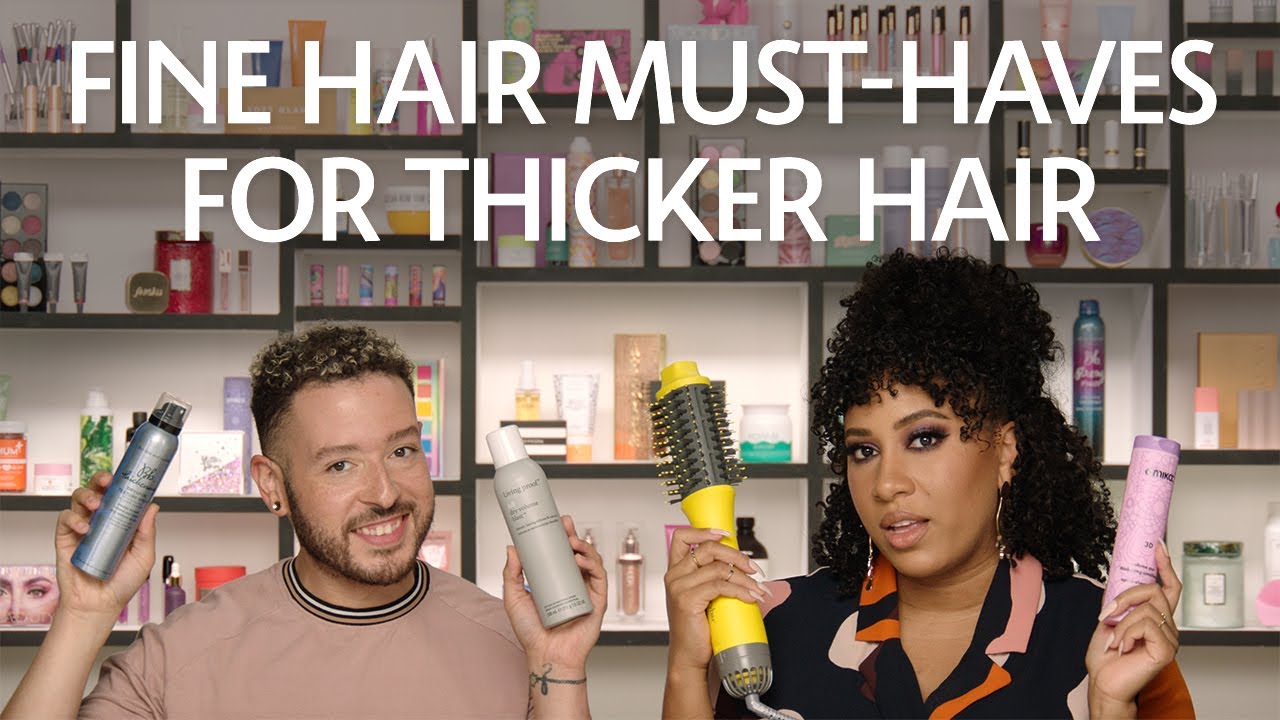 Fine Hair Must-Haves for Thicker Looking Hair | Sephora