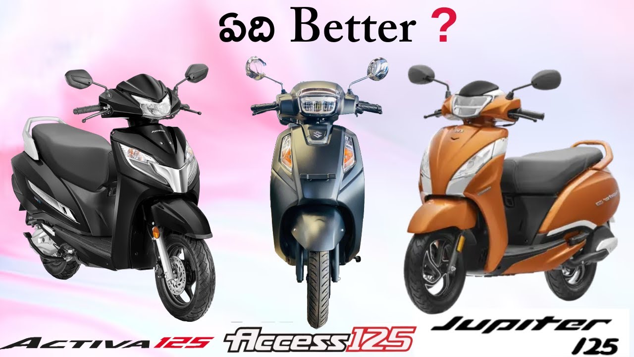 Activa 125 vs Access 125 vs Jupiter 125  best comparison ✅