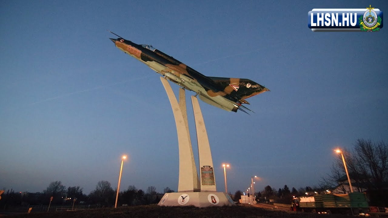 Kecskemét MiG-21-es emlékmű