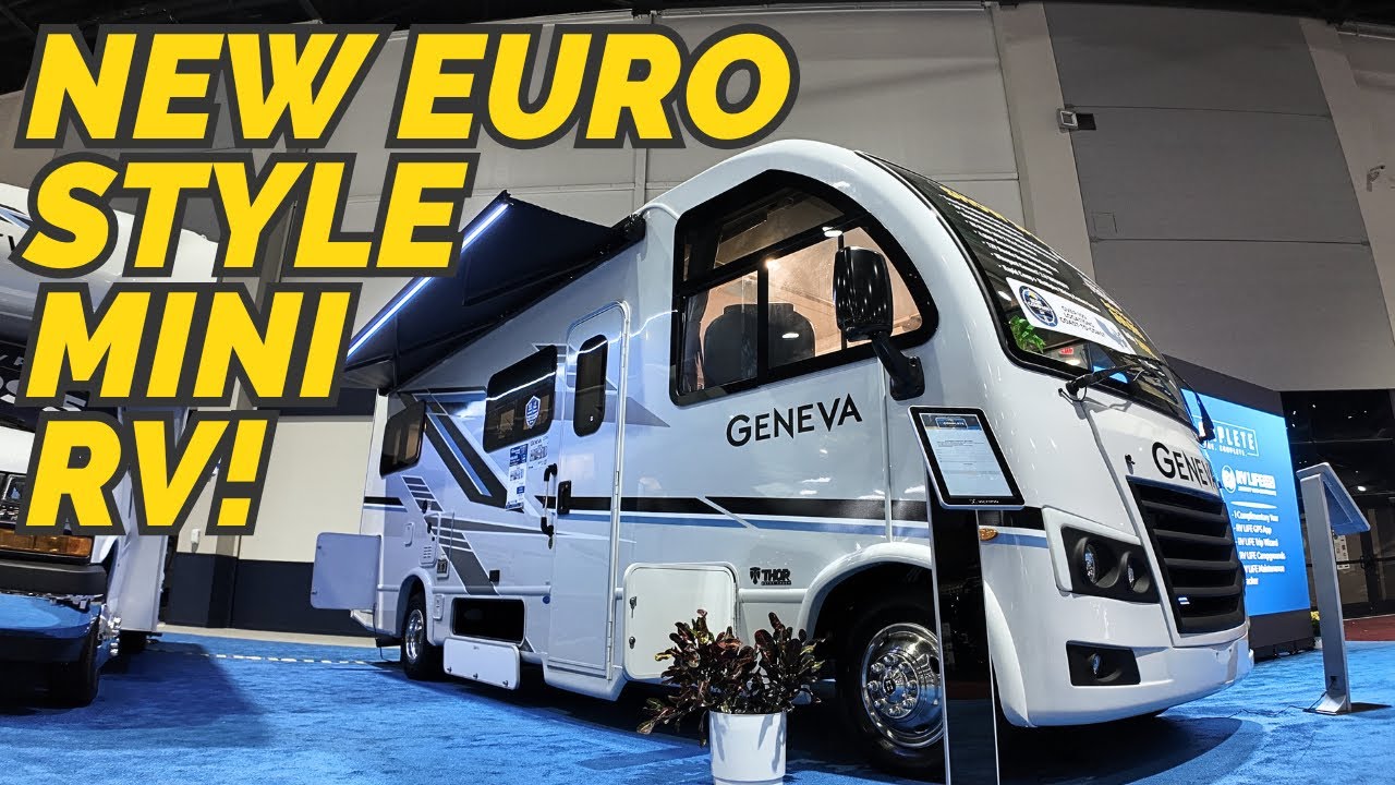 NEW Euro Style MINI RV that’s not all that expensive! 2025 Thor Geneva 24VS Class A Motorhome