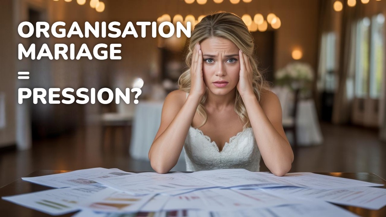 Comment réduire la pression lorsque tu organise ton mariage?