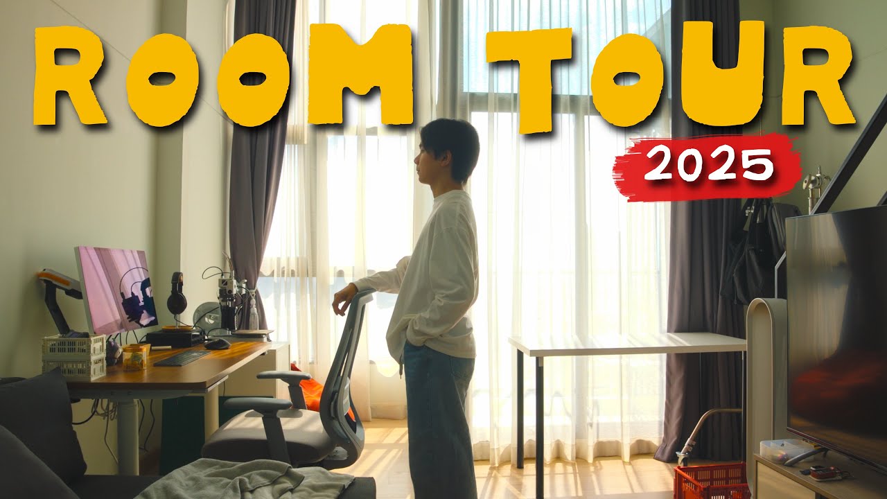 พาทัวร์ห้อง และ สตูดิโอปี 2025 (Camera Gear & Desk Setup)