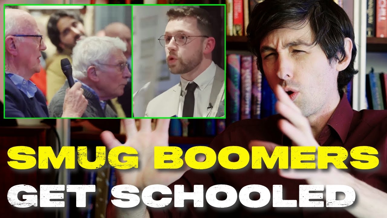 26 Year Old Schools Entire Room of Smug British Boomers & Journalists