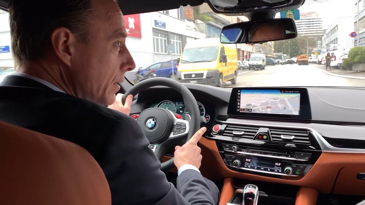 Rubrique Emil Frey Genève Acacias -  Essai BMW M5 Compétition
