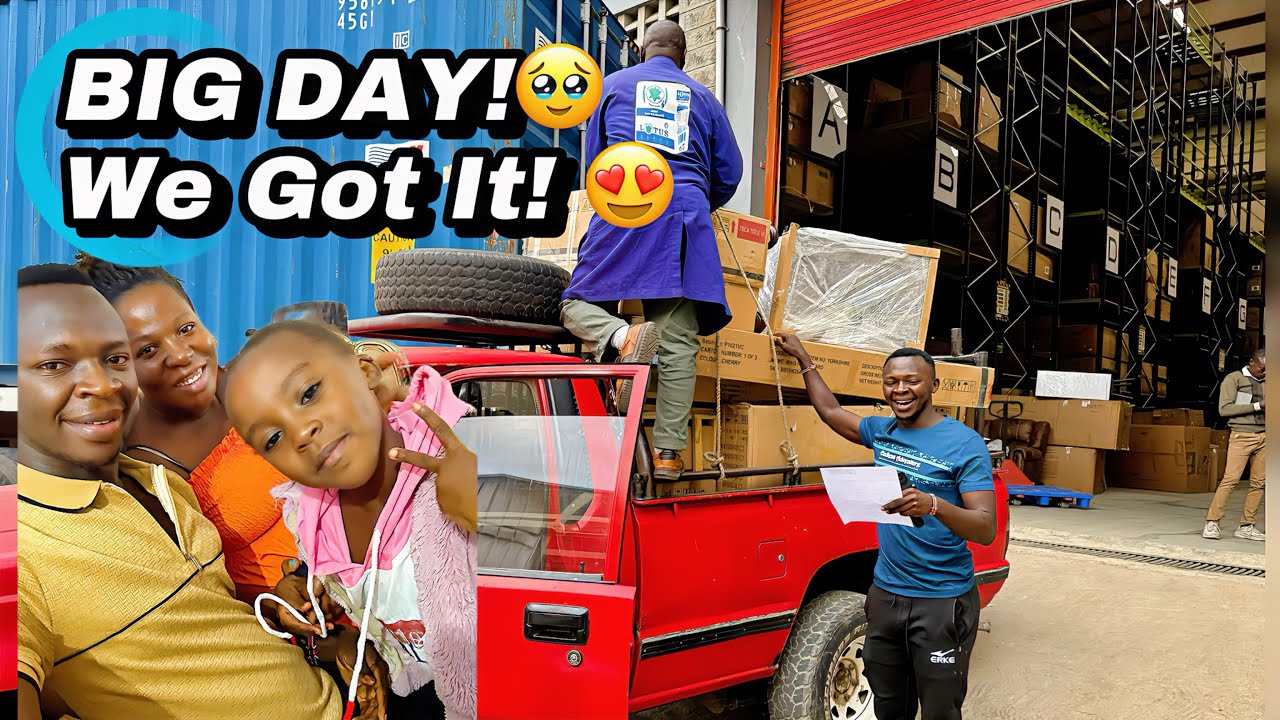 The BIG Day!🥹Massive Delivery & Bed Shopping🛍️ for Our African Dream Home! 🏡