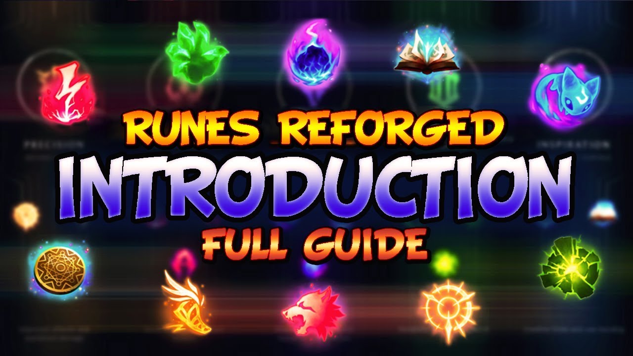 Introduction - NEW SEASON 8 RUNES | PRO TIPS & GUIDES - League Of Legends