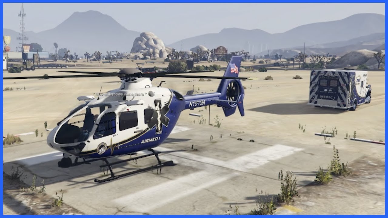 New Female Firefighter and Sivak Airlifted- GTA 5 Roleplay- SA’F