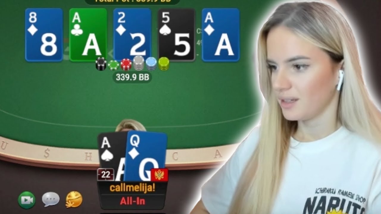 WHAT ARE THESE MONSTER POTS?! | Callmelija Poker Stream Highlights